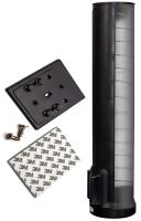 Стаканодержатель Aqua Work NF-1M с пружиной черный картинки