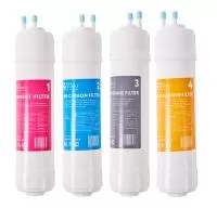 Комплект фильтров для очистки воды Aquaalliance 12 дюймов C-12U - 4шт. картинки