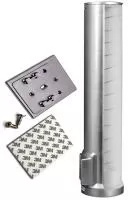 Стаканодержатель Aqua Work NF-1M с пружиной серебро картинки